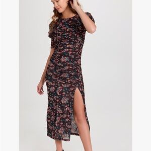 Free people Briella Midi twilight combo dress